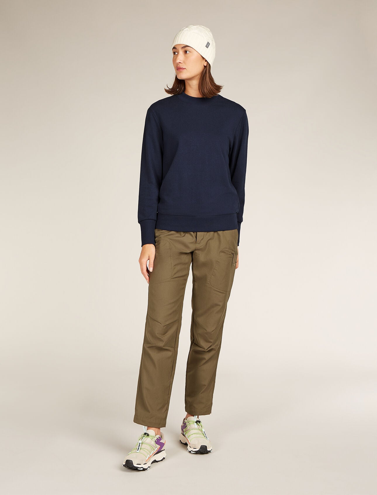Icebreaker Central II LS Sweatshirt - Women's  - Final Clearance