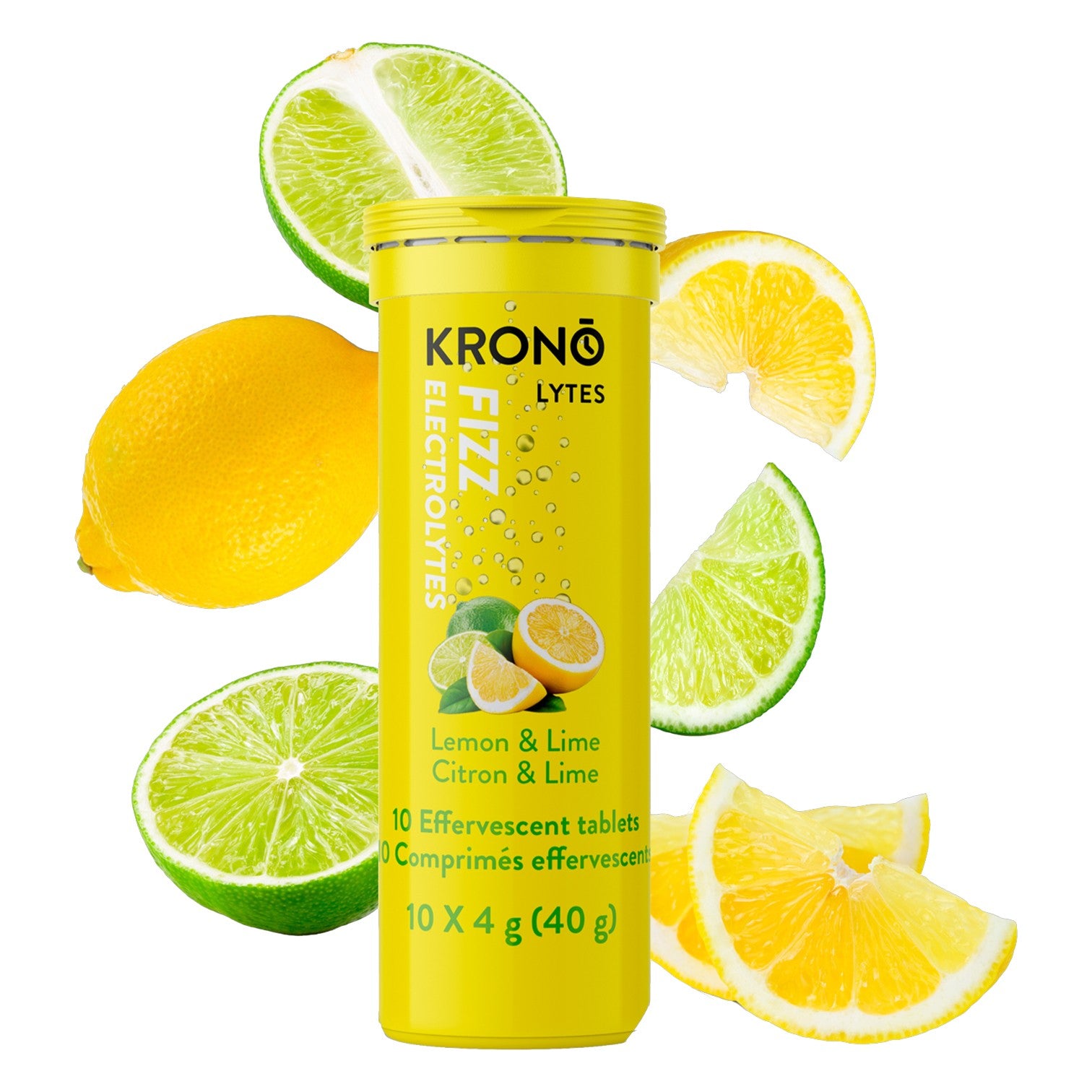 KRONO Effervescent Tablets - Lemon Lime