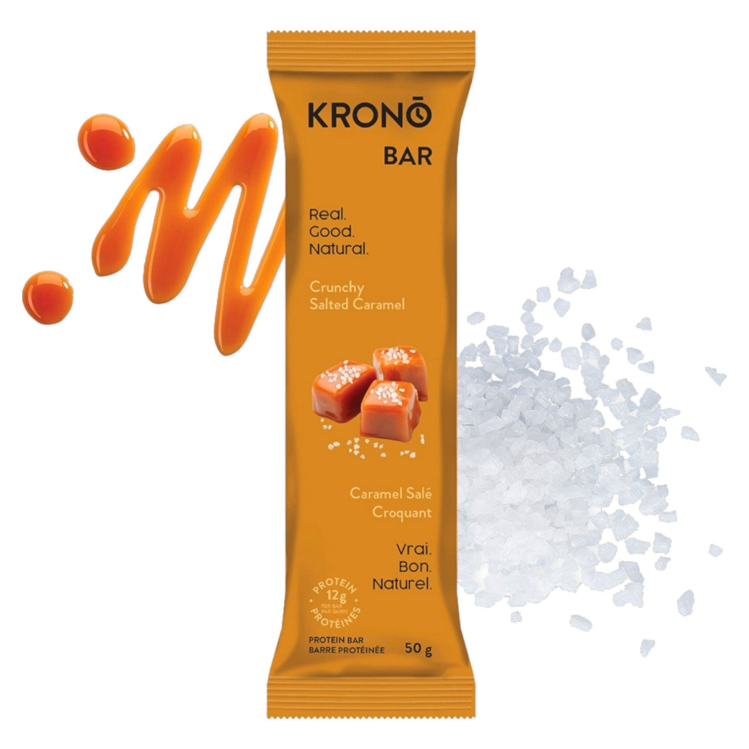 KRONO Protein Bar - Crunchy Salted Caramel