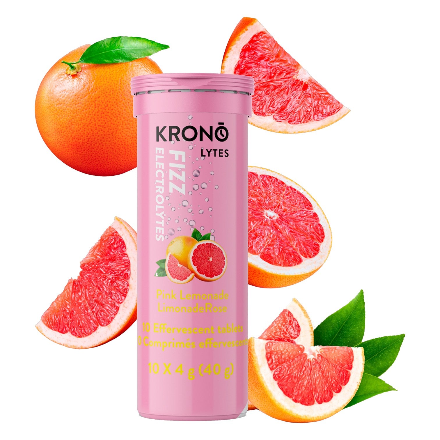 KRONO Effervescent Tablets - Pink Lemonade