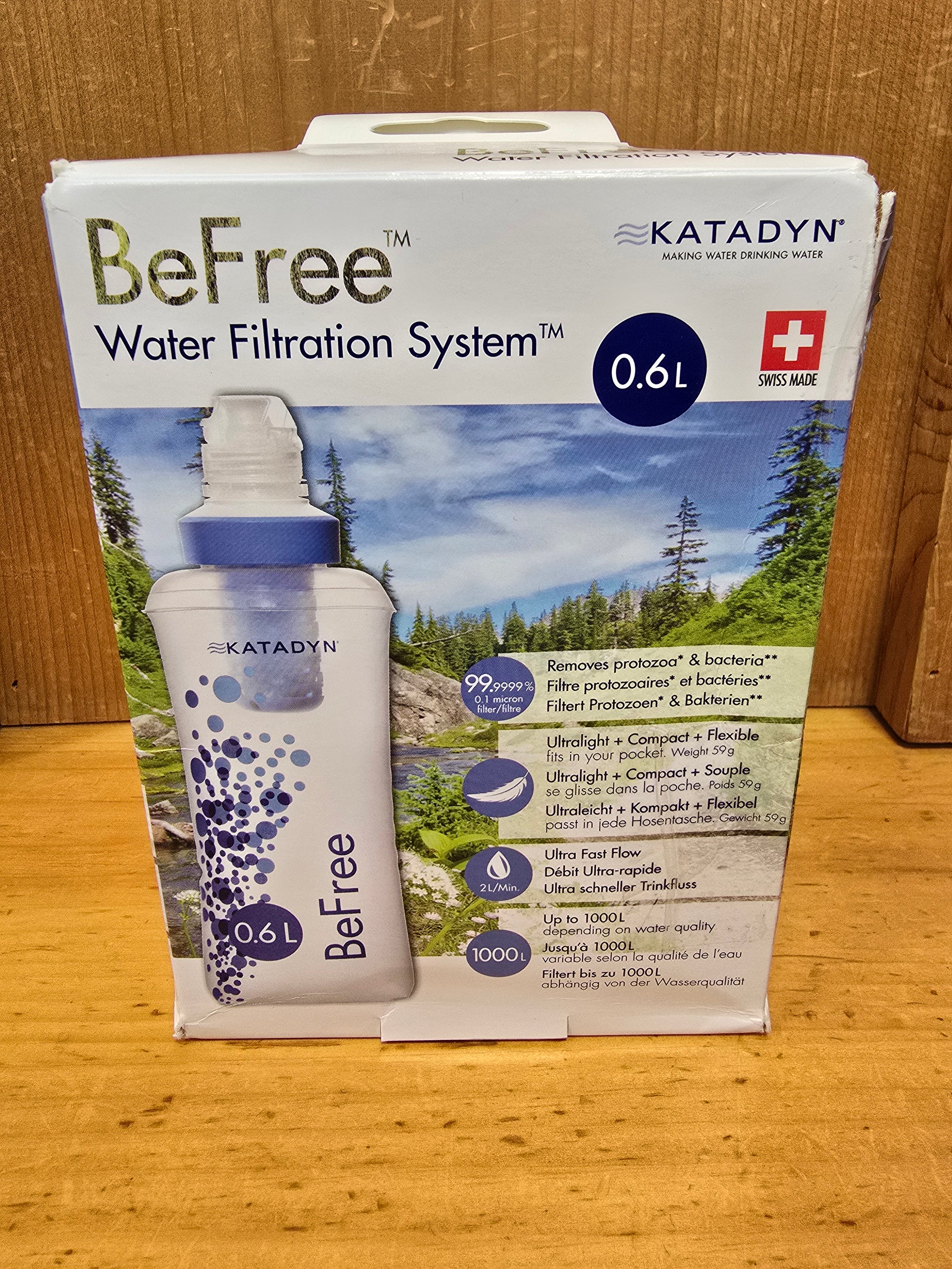 Katadyn BeFree Microfilter 0.6L - Scratch & Dent