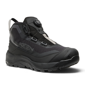 Outdoors Oriented KEEN Revel IV EXP CF Polar men's black winter hiking boot with BOA lacing system