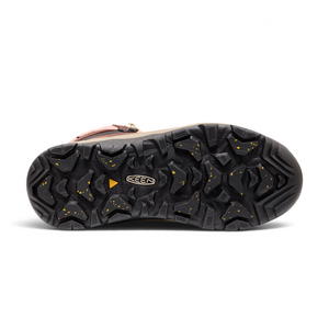 Outdoors Oriented KEEN Revel IV High Polar women's winter boot showing the black rubber lugged outsole
