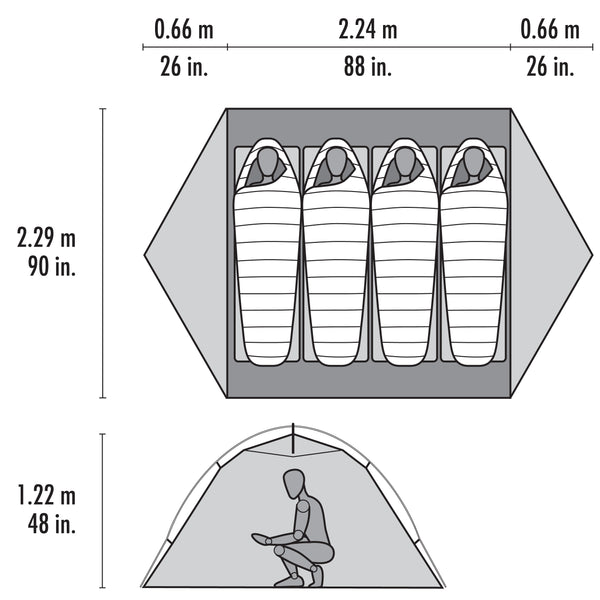 MSR Elixir 4 Tent