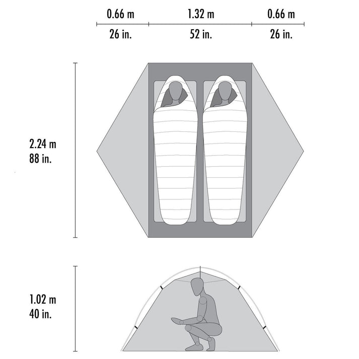 MSR Hubba Hubba LT 2P Tent