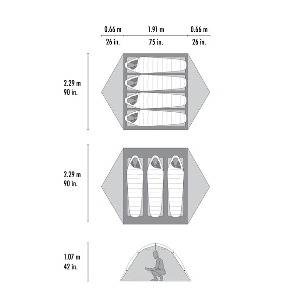 MSR Hubba Hubba LT 3P Tent