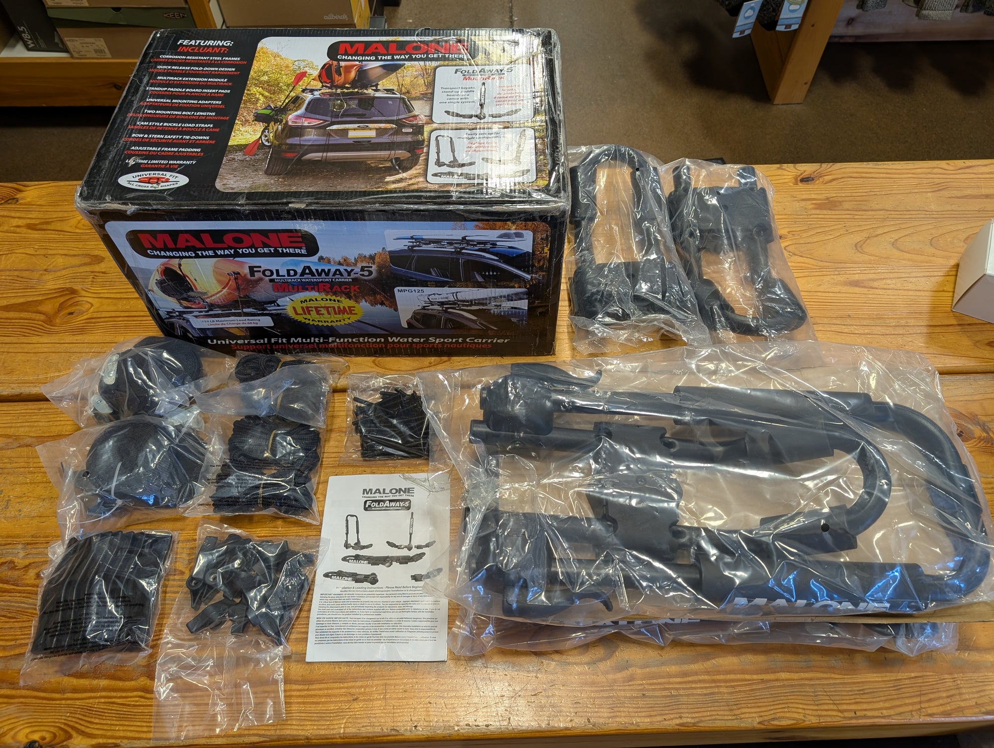 Malone FoldAway-5 Multi Rack - Scratch & Dent