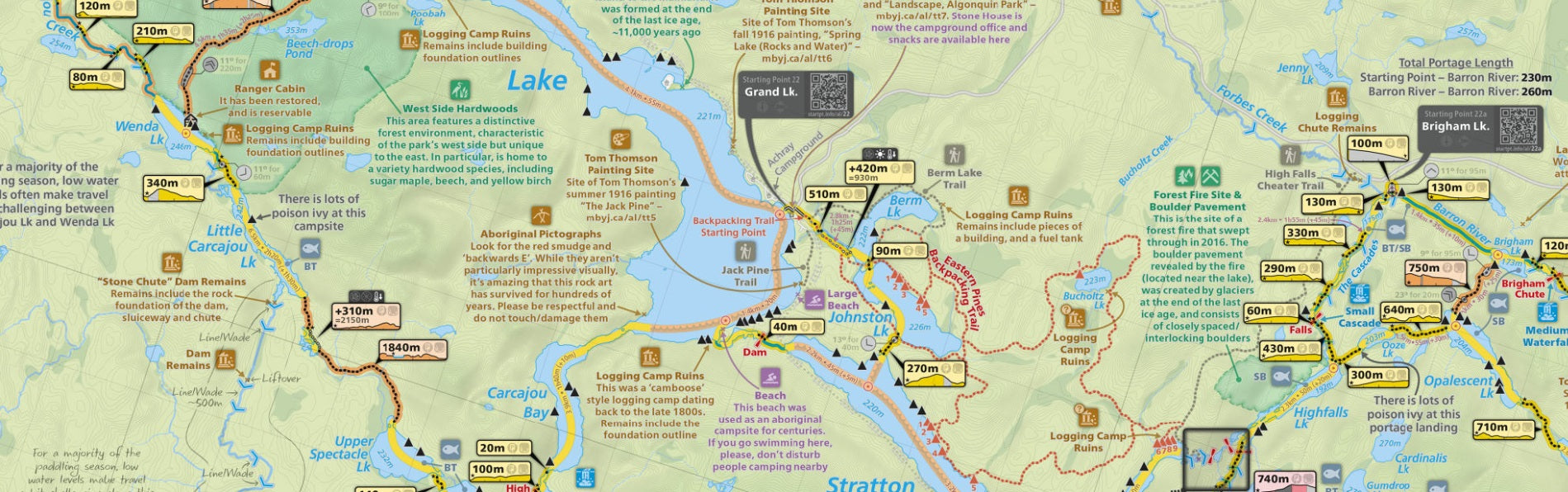 Maps by Jeff East Algonquin