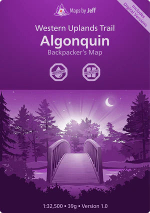 Maps by Jeff Western Uplands Trail - Algonquin