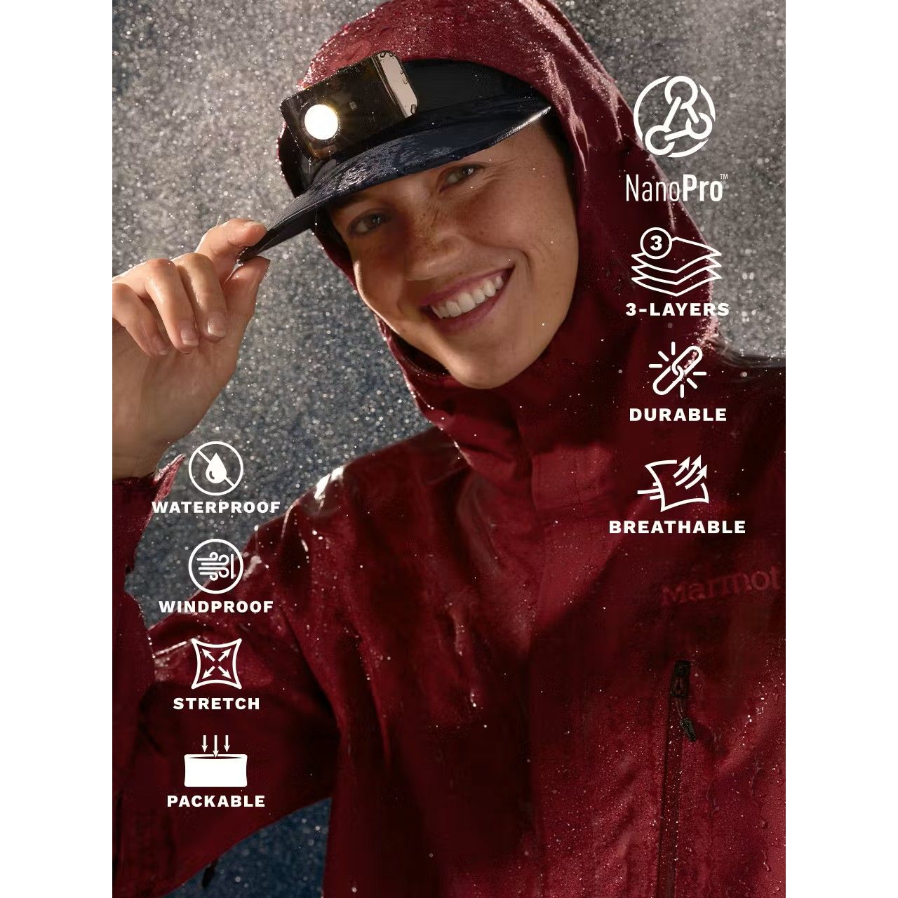 Marmot PreCip Evo Pro Jacket - Women's