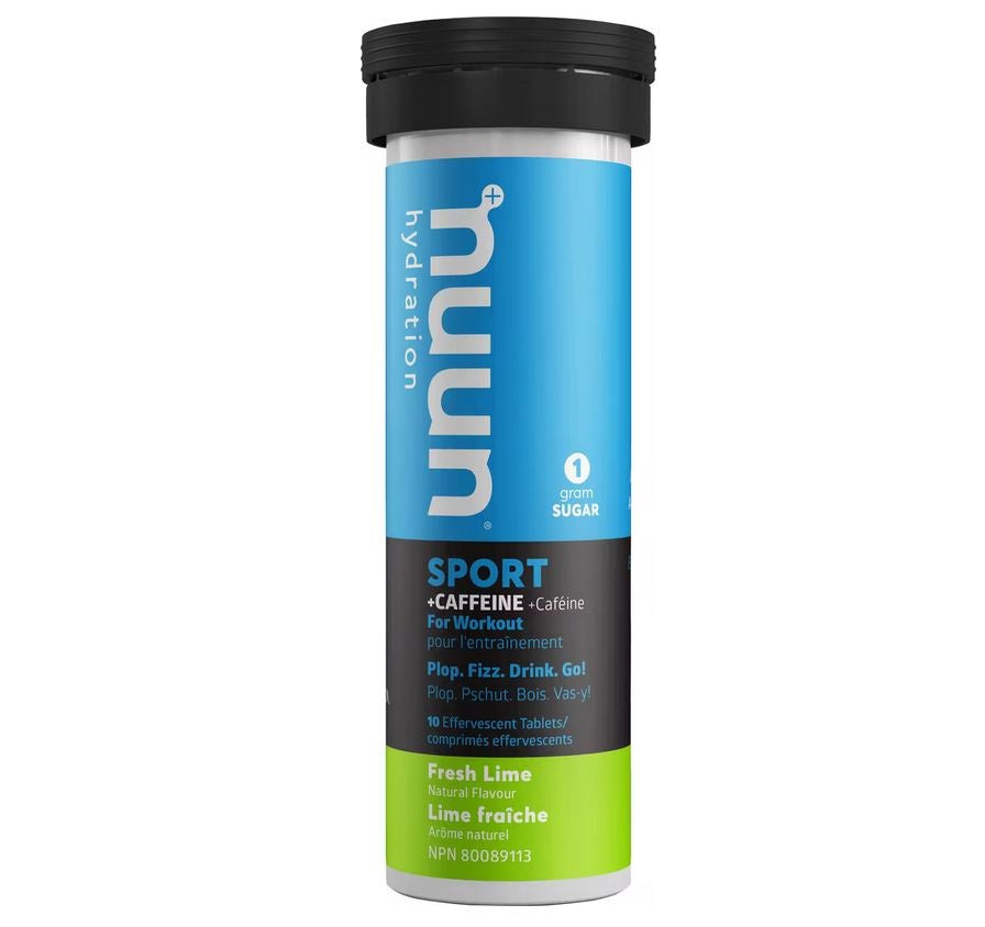 nuun Sport + Caffeine - Fresh Lime