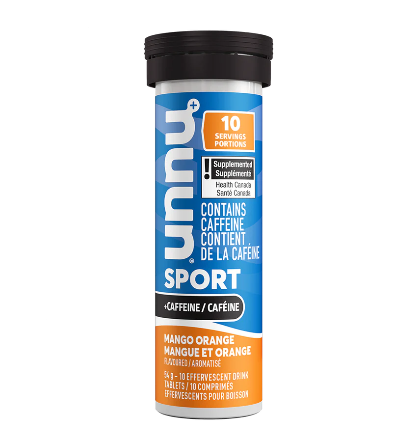 nuun Sport + Caffeine - Mango Orange