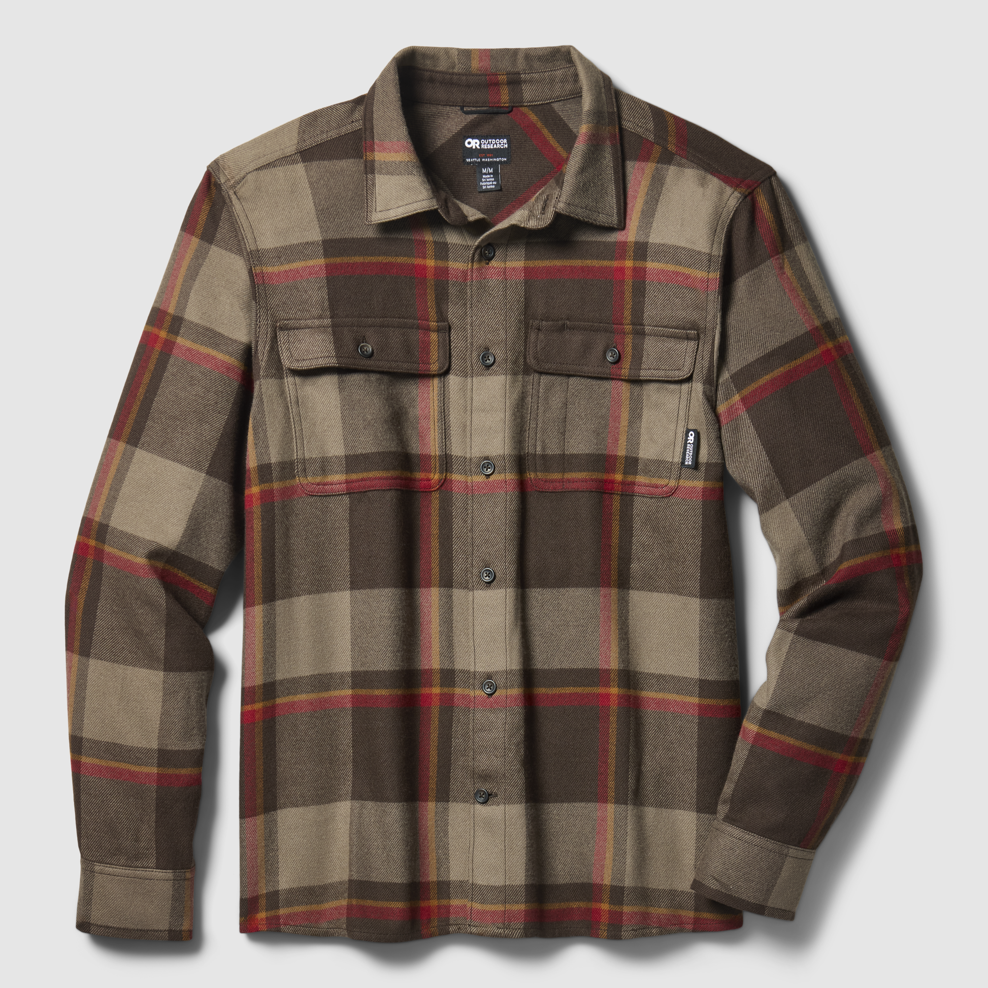 Outdoor Research Feedback Flannel Twill LS Shirt - Men's