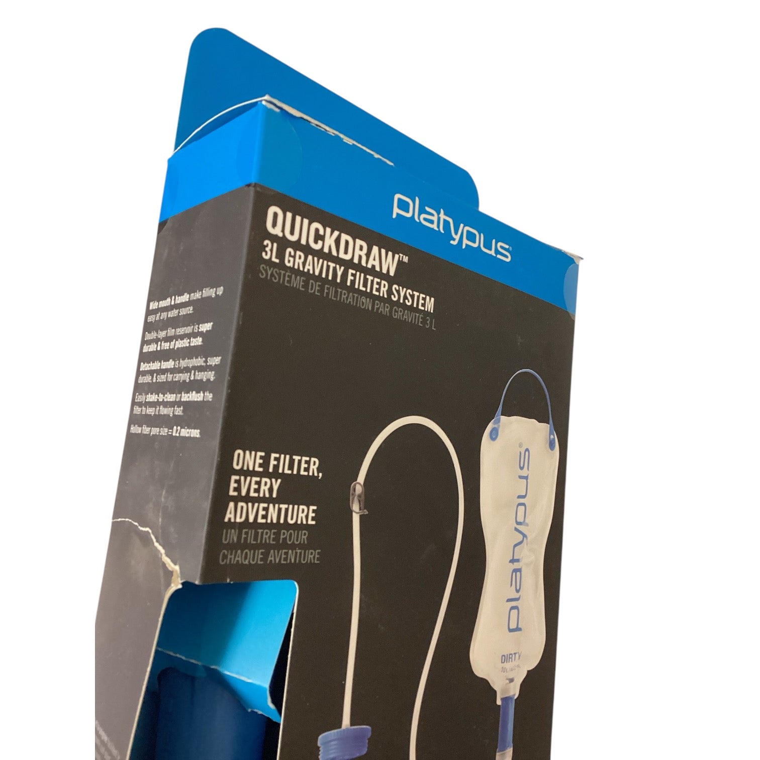 Platypus QuickDraw 3L Gravity Filter System - Scratch & Dent