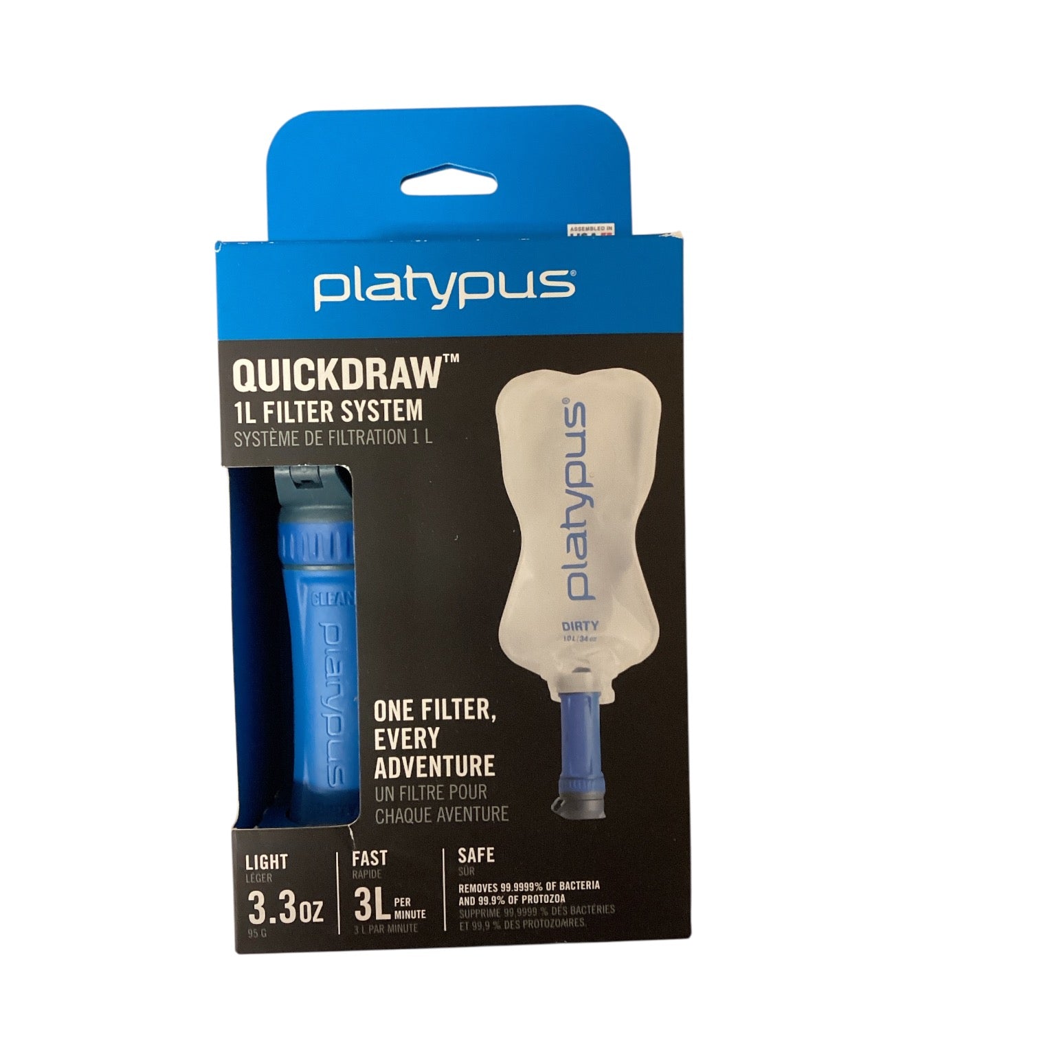 Platypus QuickDraw 1L Filter System - Scratch & Dent