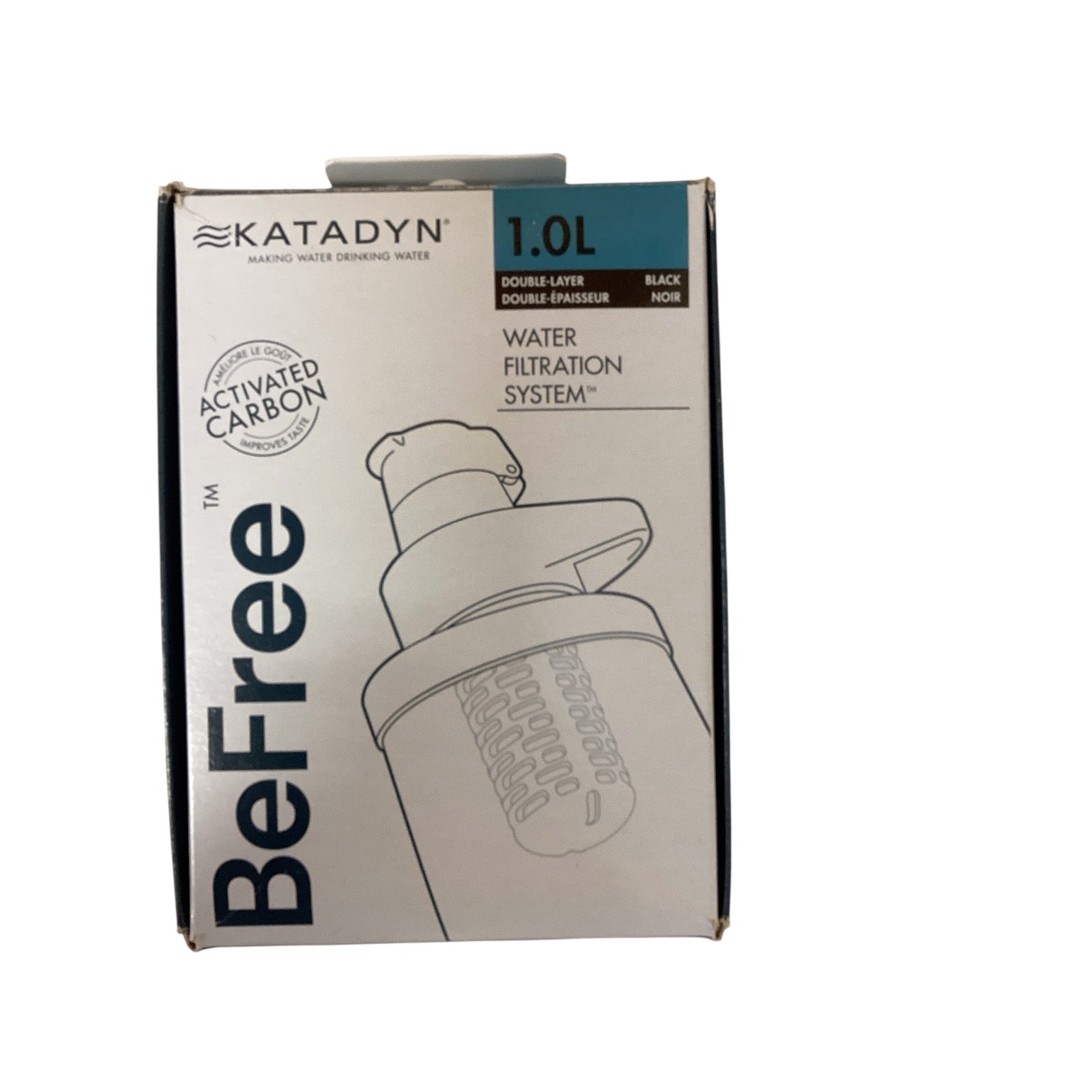 Katadyn BeFree AC 1.0L Microfilter - Double-layer - Black - Scratch & Dent