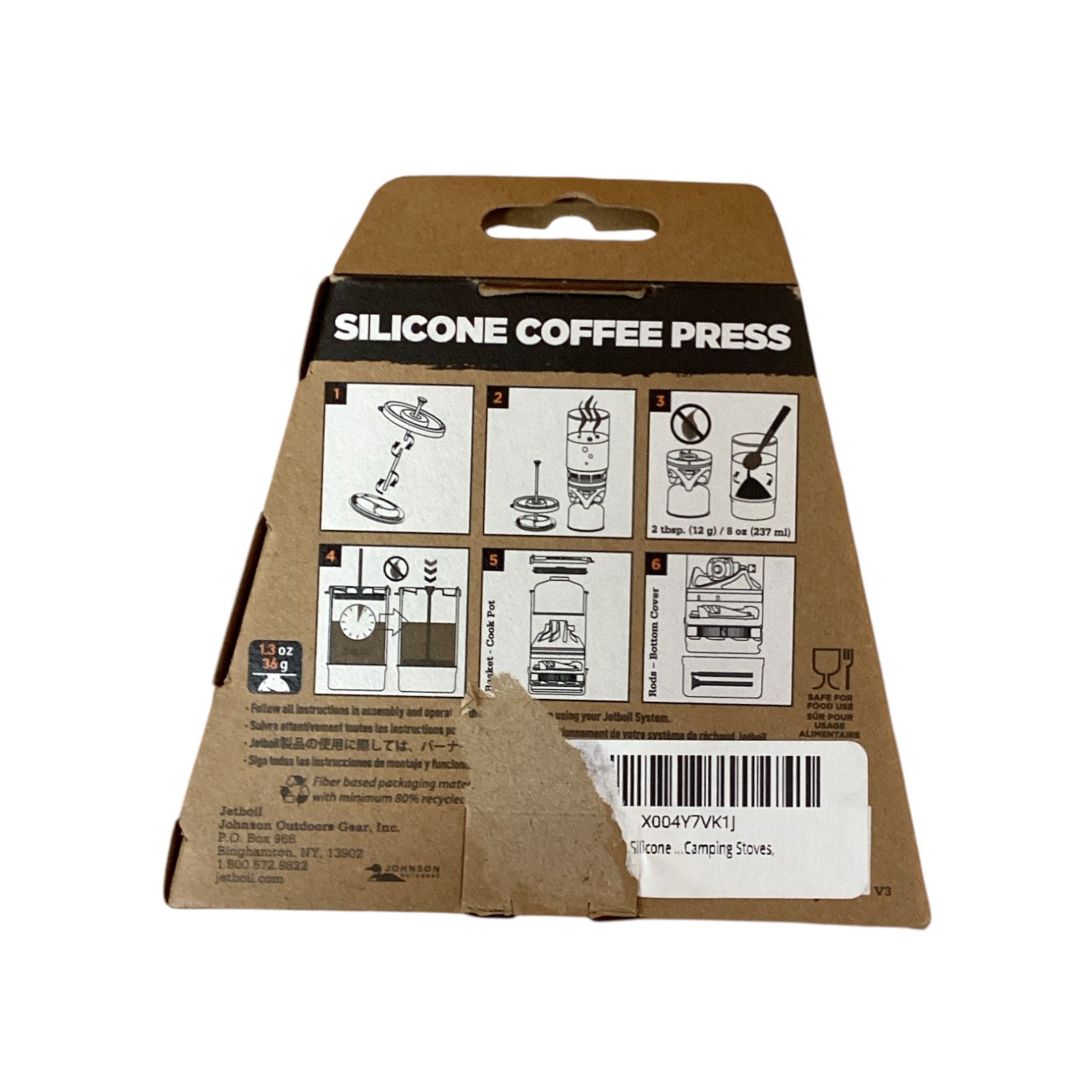 Jetboil Coffee Press Silcone - Scratch & Dent