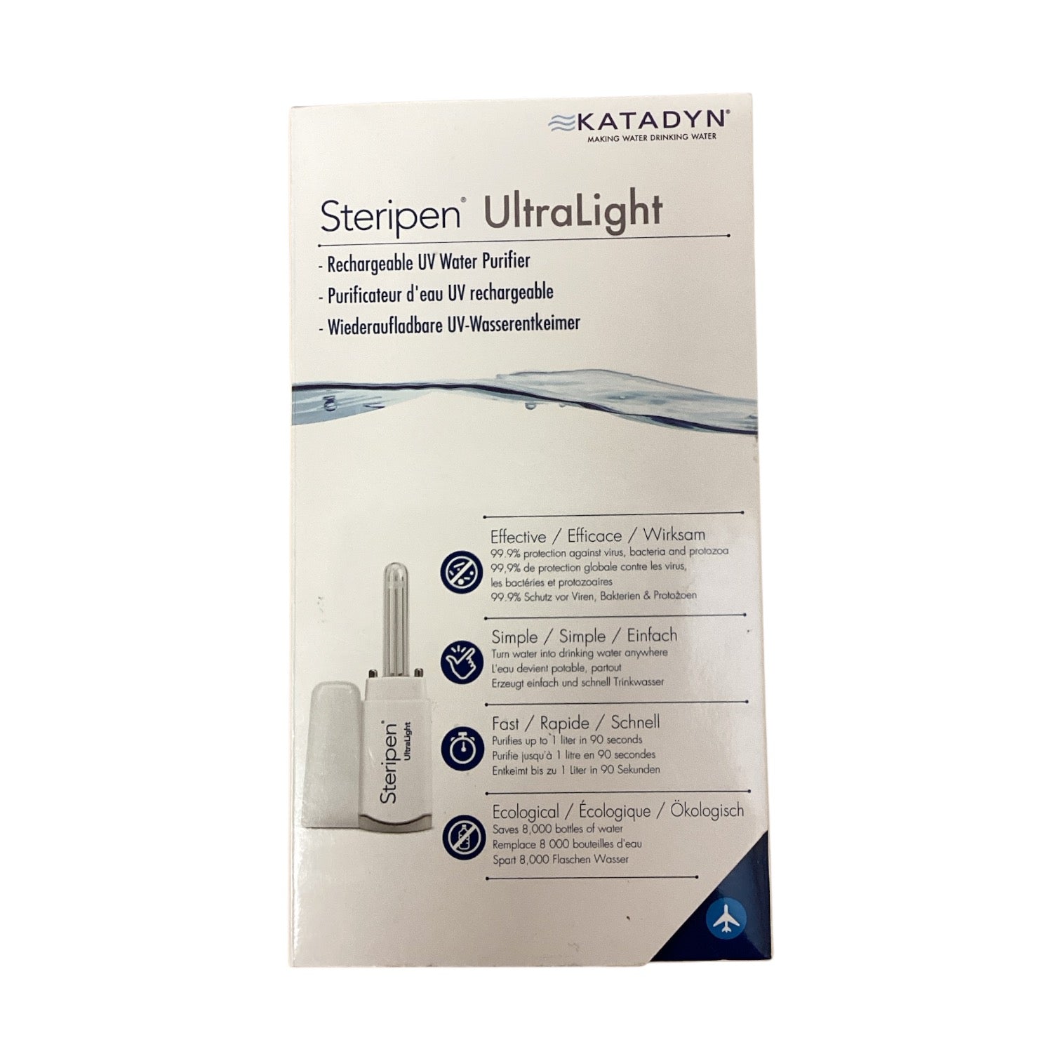 Katadyn Steripen Ultralight UV Water Purifier - Scratch & Dent
