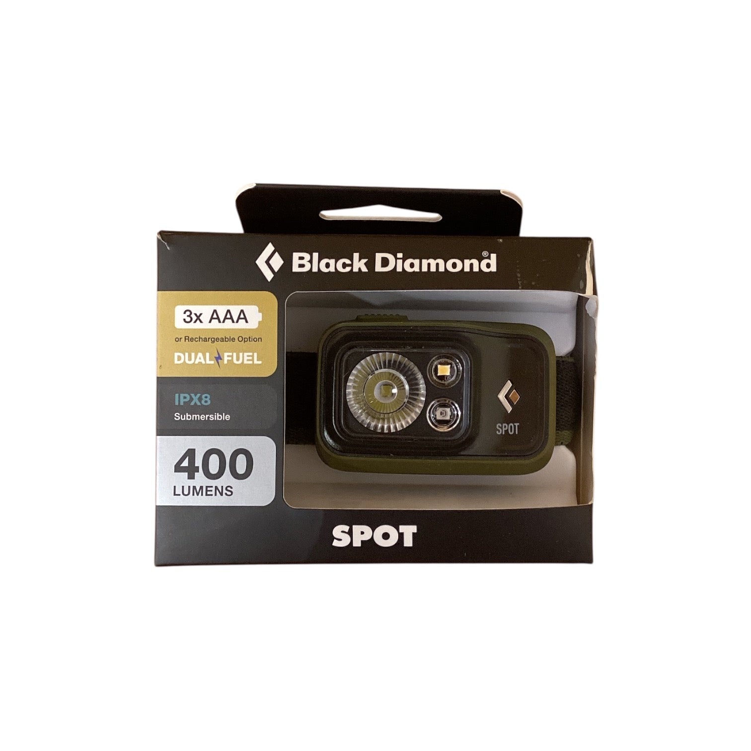 Black Diamond Spot 400 Headlamp - Dark Olive - Scratch & Dent