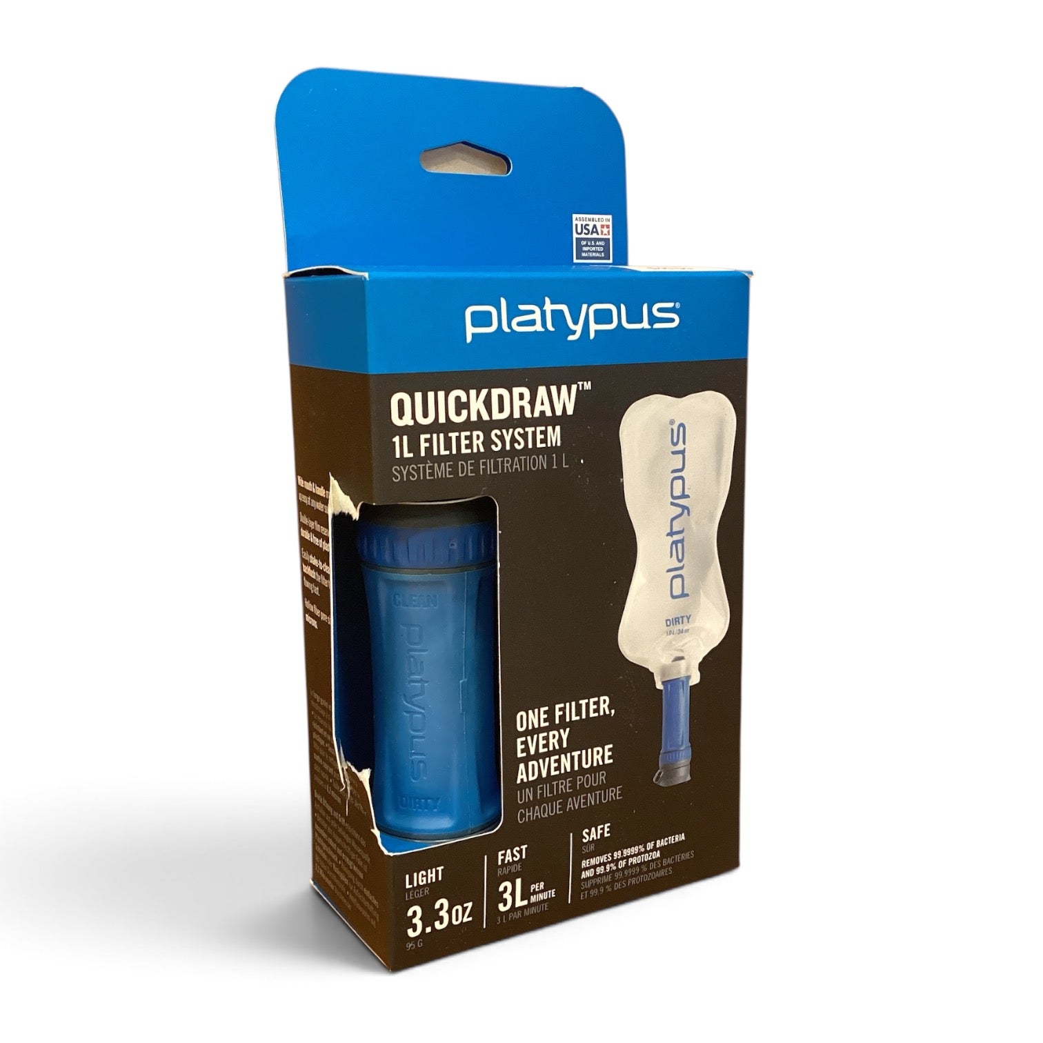 Platypus QuickDraw 1L Filter System - Scratch & Dent