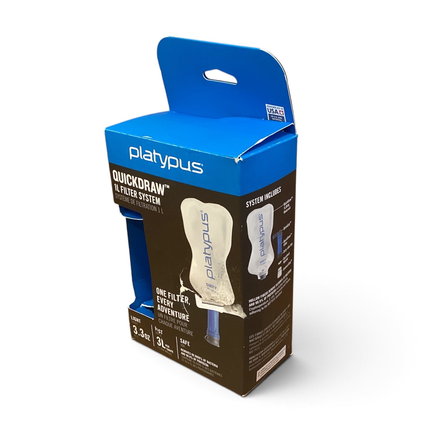 Platypus QuickDraw 1L Filter System - Scratch & Dent