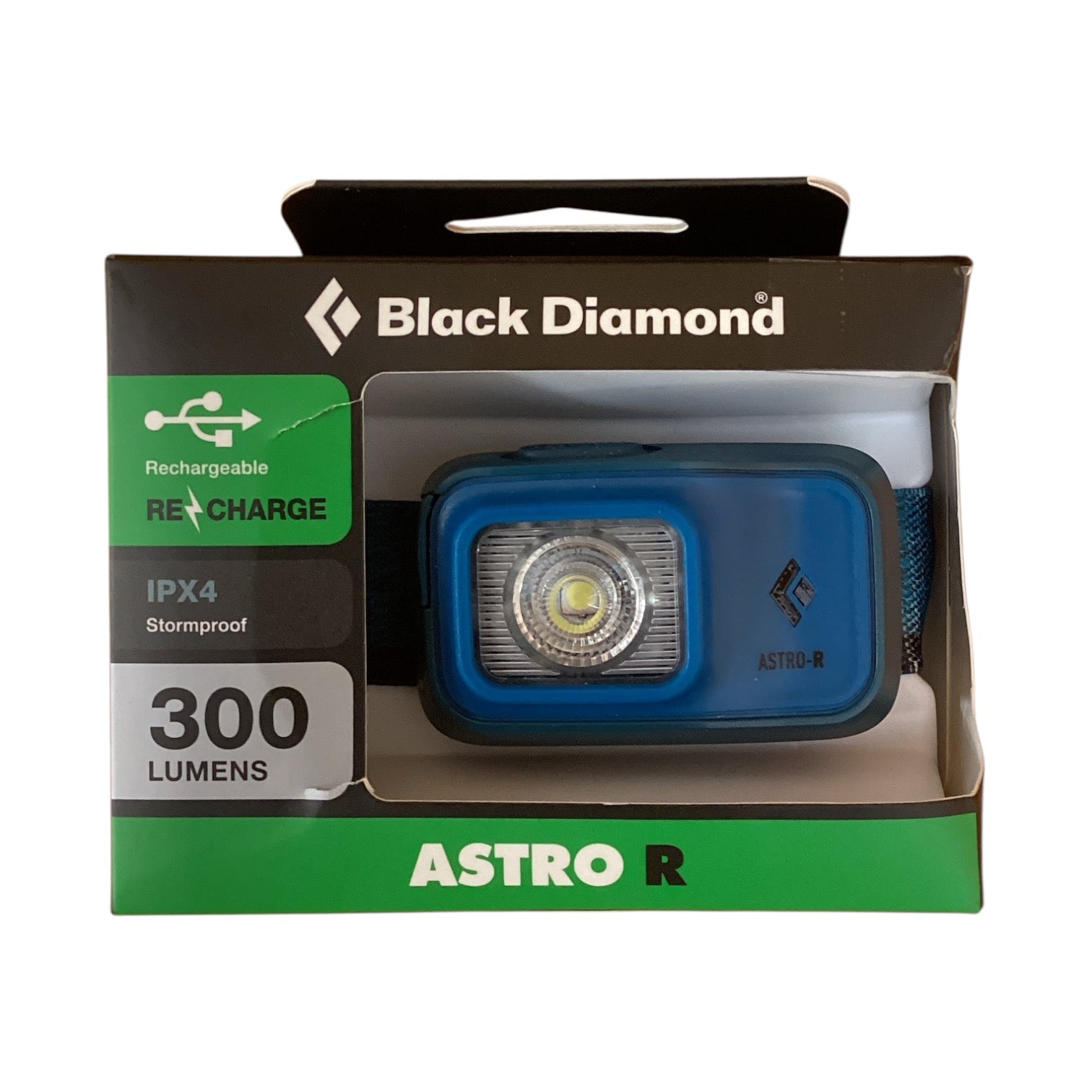Black Diamond Astro 300-R Headlamp - Azul - Scratch & Dent