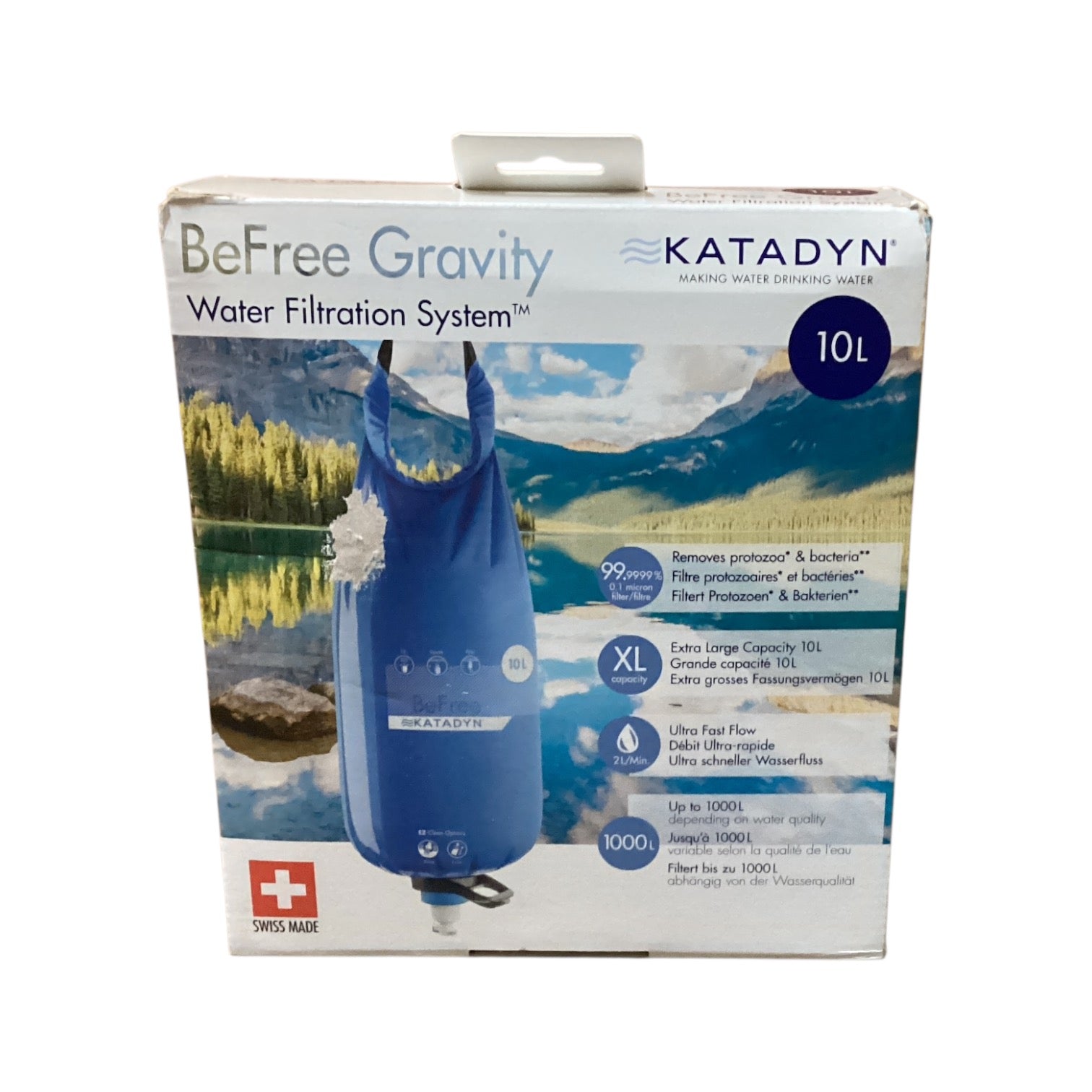 Katadyn Gravity BeFree Microfilter 10.0L - Scratch & Dent