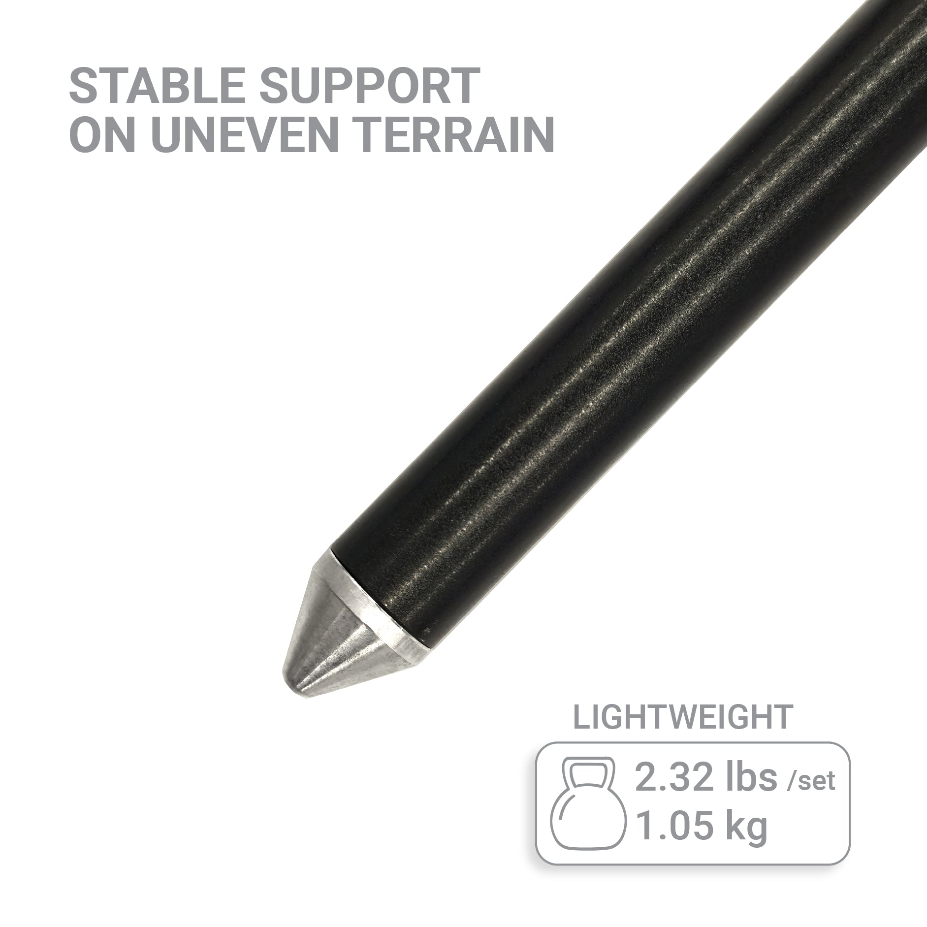 Treqa Adjustable Aluminum Poles