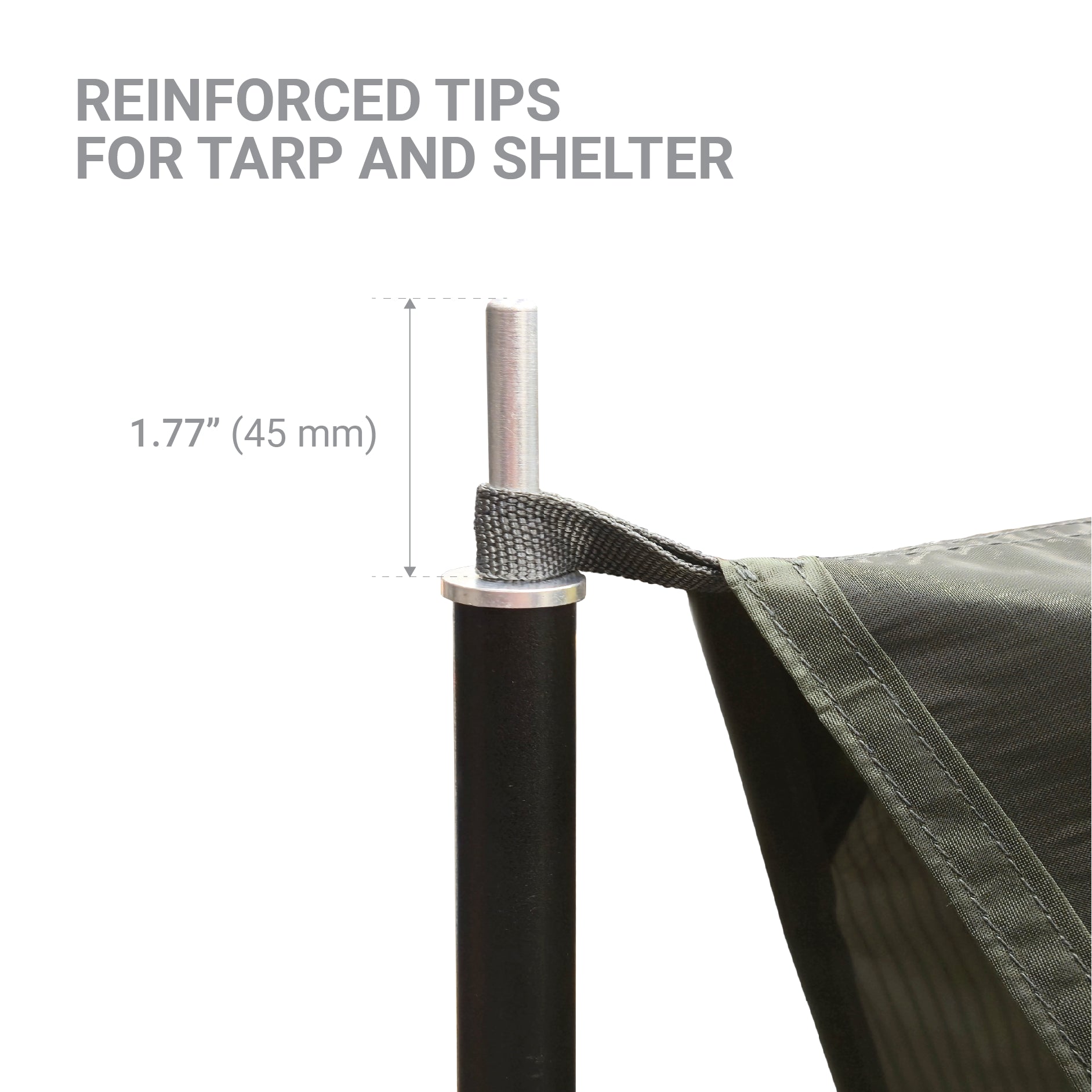 Treqa Adjustable Aluminum Poles