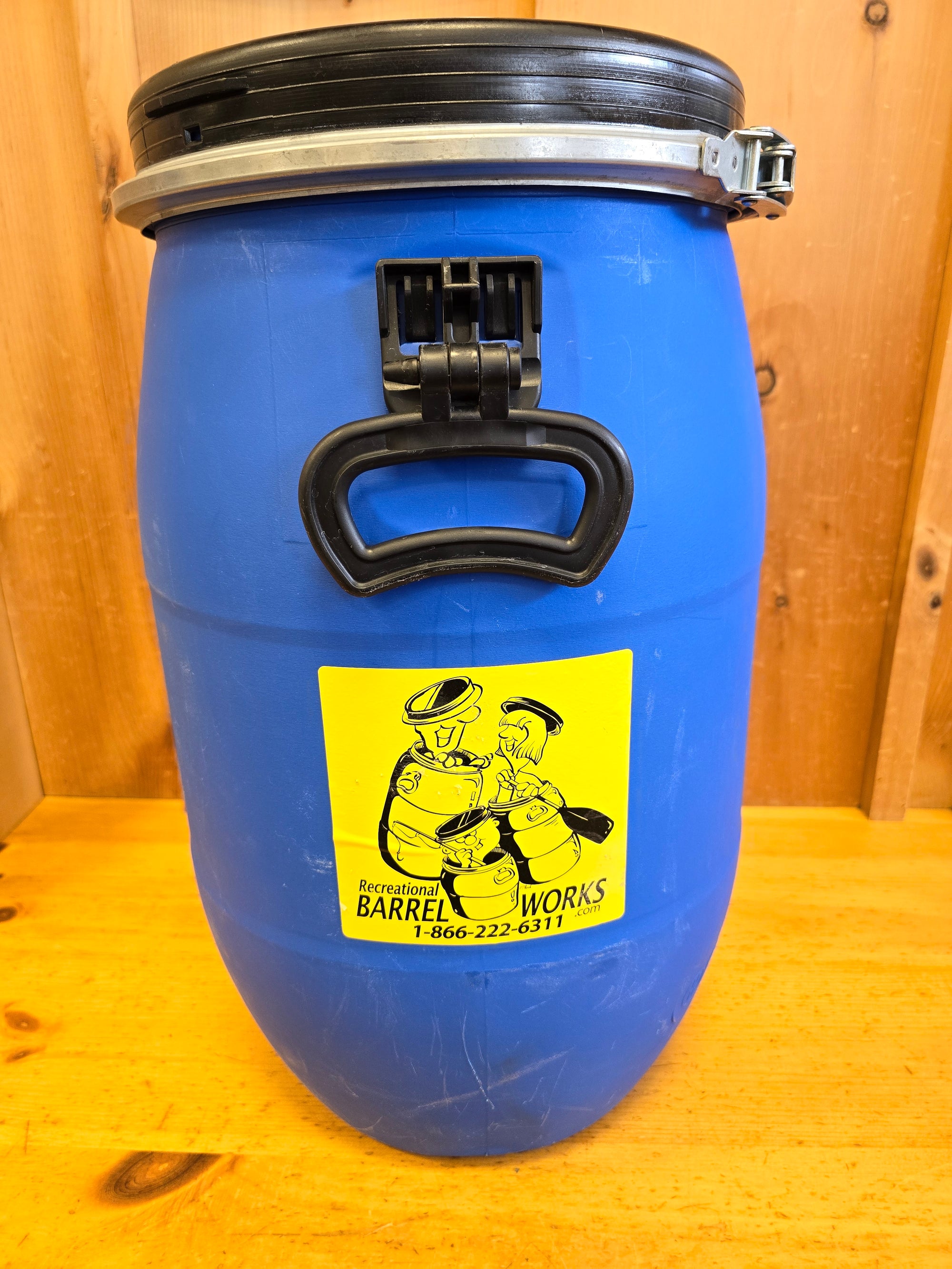 Recreational Barrel Works 30L Barrel - Blue - Scratch & Dent