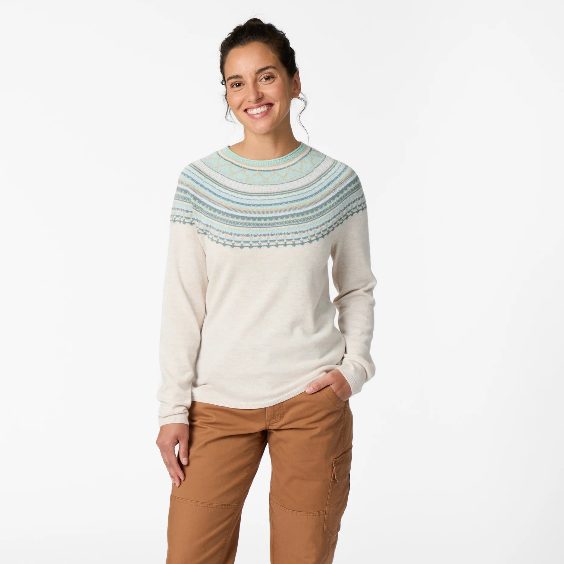 Royal Robbins Westlands Fairisle Crew - Women's