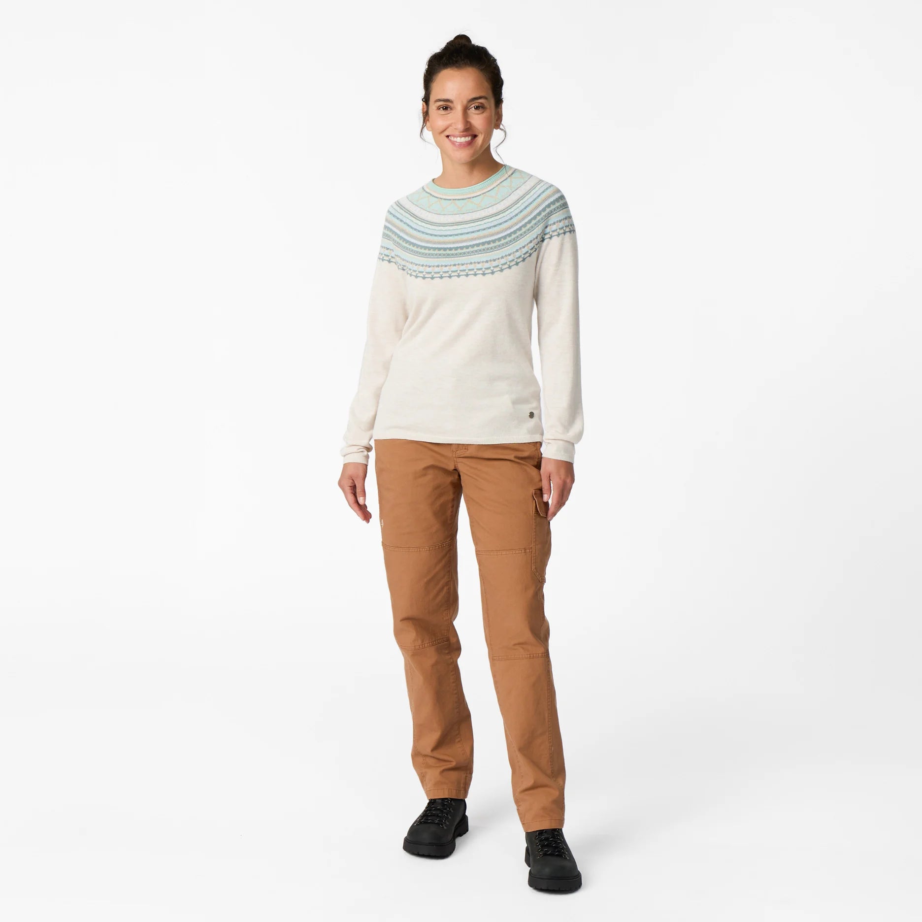 Royal Robbins Westlands Fairisle Crew - Women's