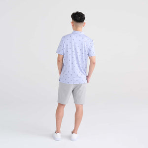 Saxx Droptemp All Day Cooling SS Polo Printed - Men's
