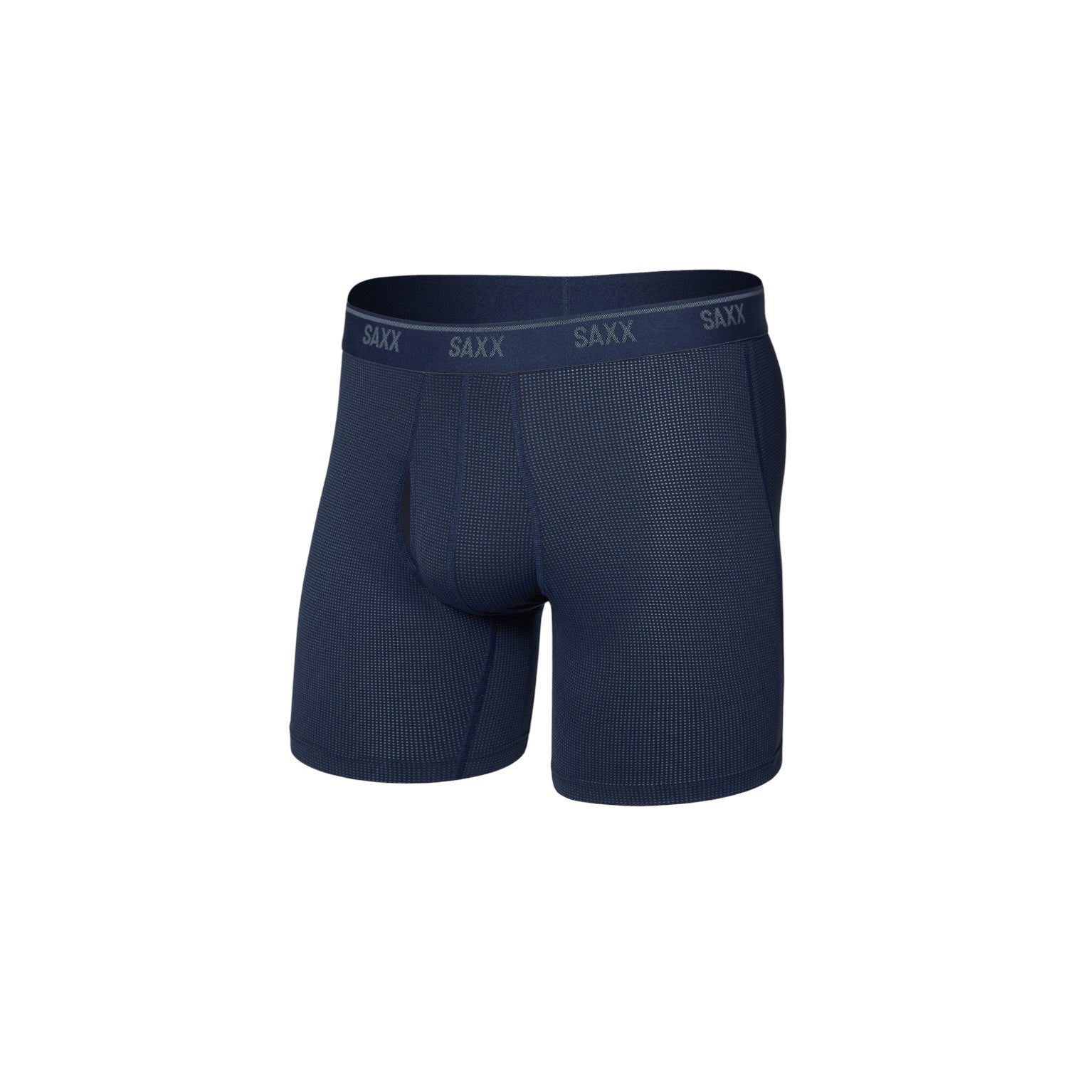Saxx Quest Quick-Dry Mesh Boxer Brief Fly - Maritime