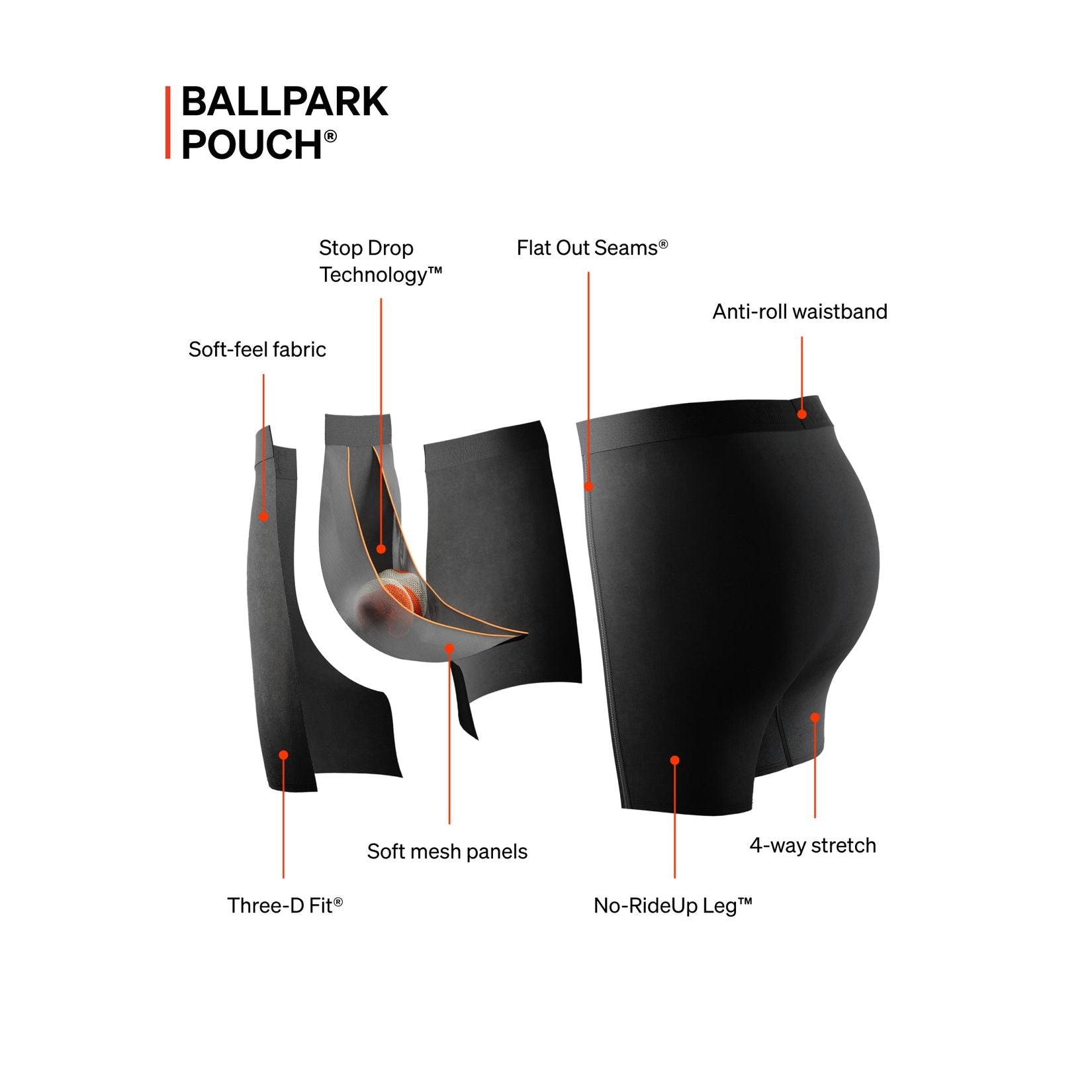 Saxx Vibe Xtra Boxer Brief Fly - Black