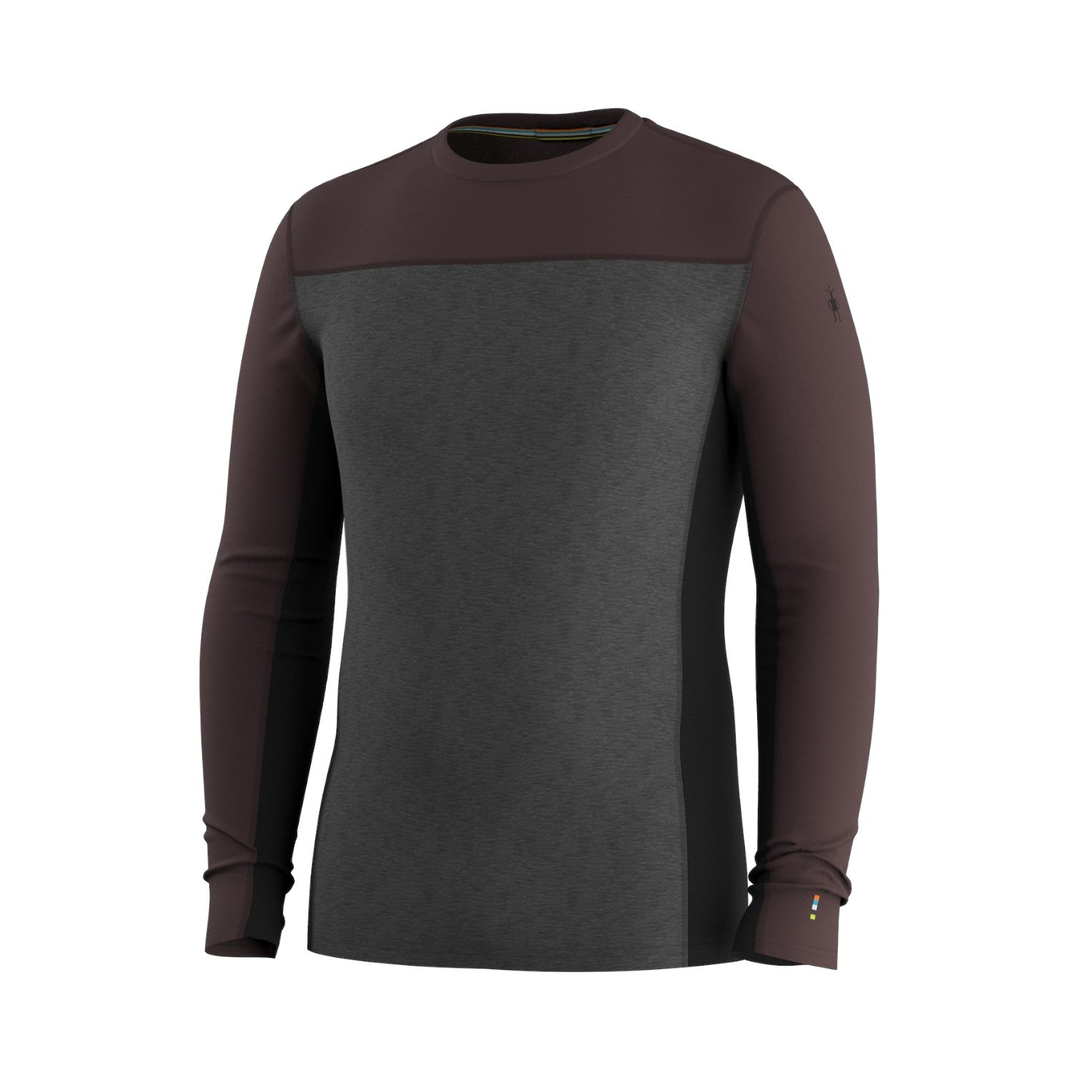 Smartwool Classic Thermal Merino Base Layer Colourblock Crew - Men's