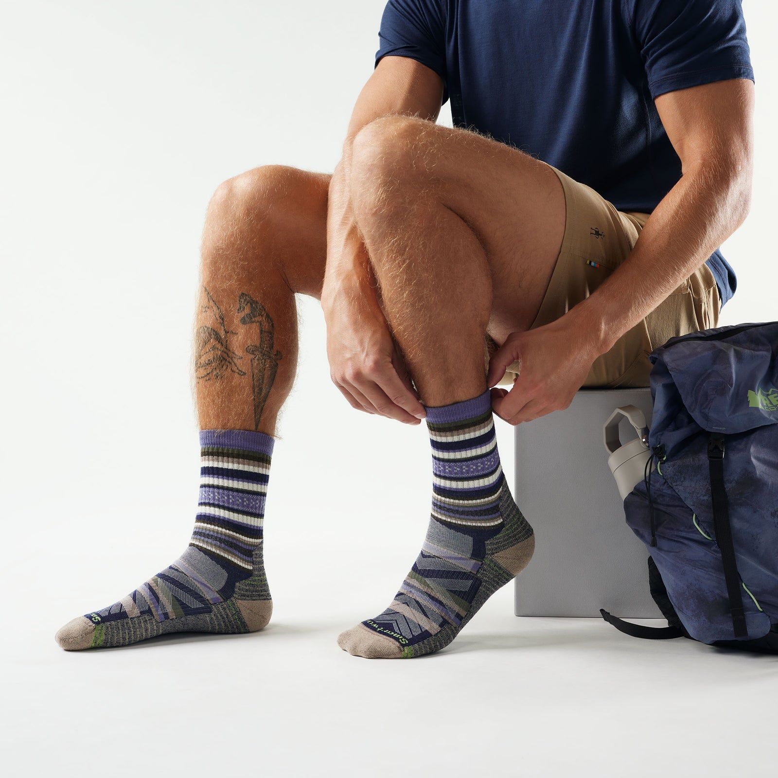Smartwool Hike Light Cushion Crew Panorama