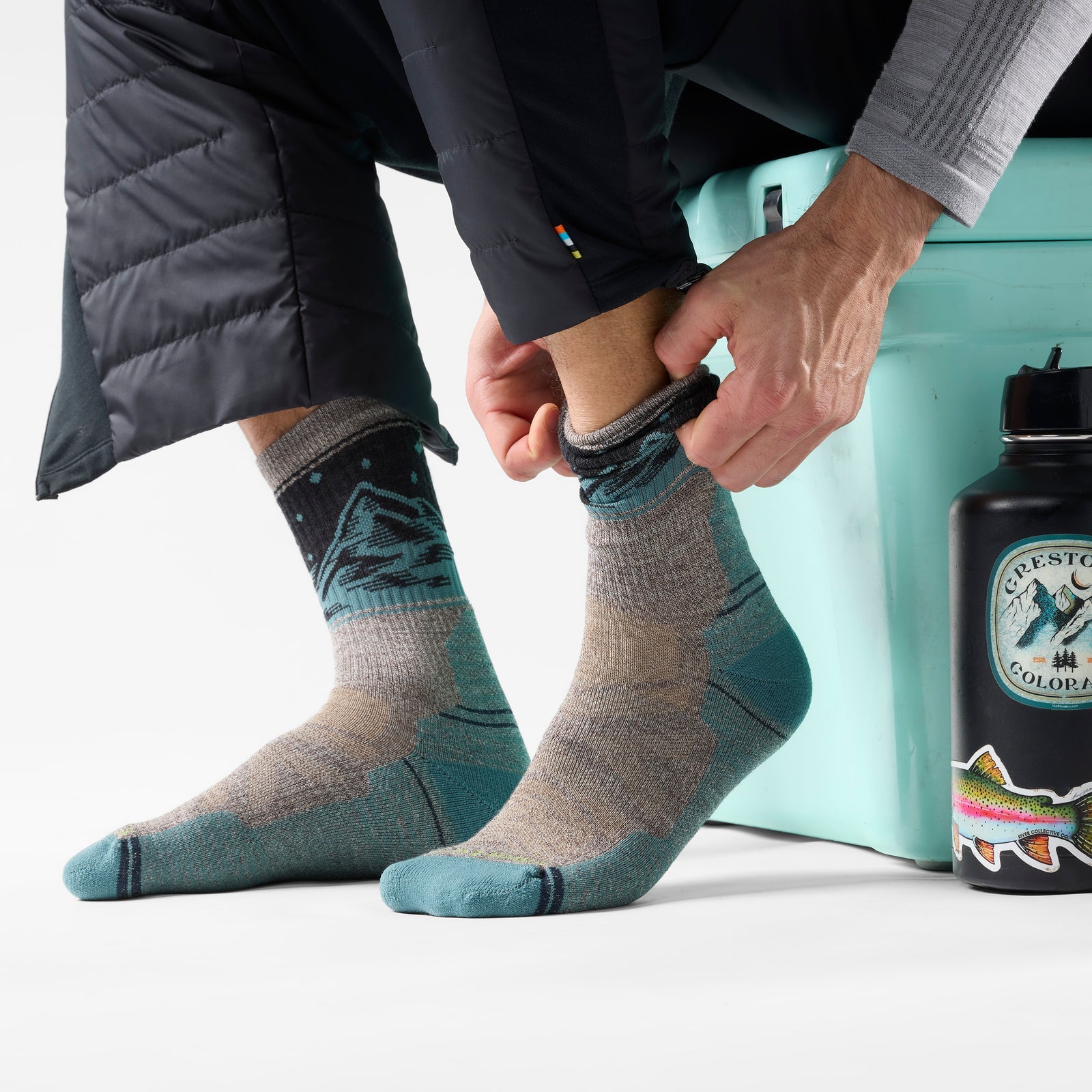 Smartwool Hike Light Cushion Crew Valley View