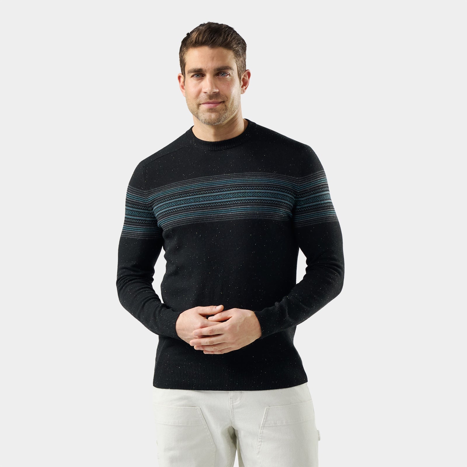 Smartwool Sparwood Stripe Crew Sweater - Men's