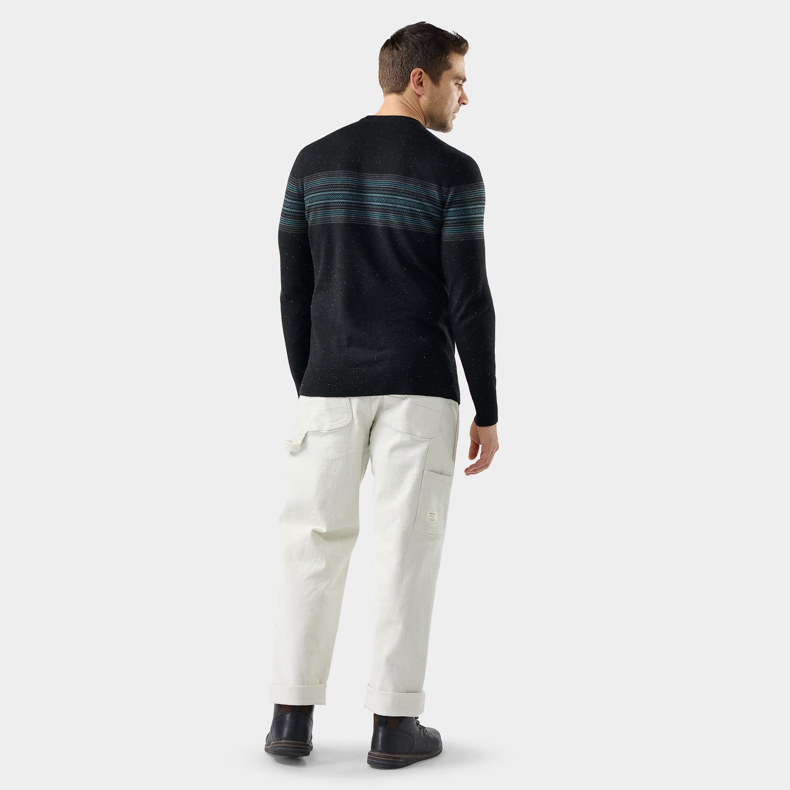 Smartwool Sparwood Stripe Crew Sweater - Men's