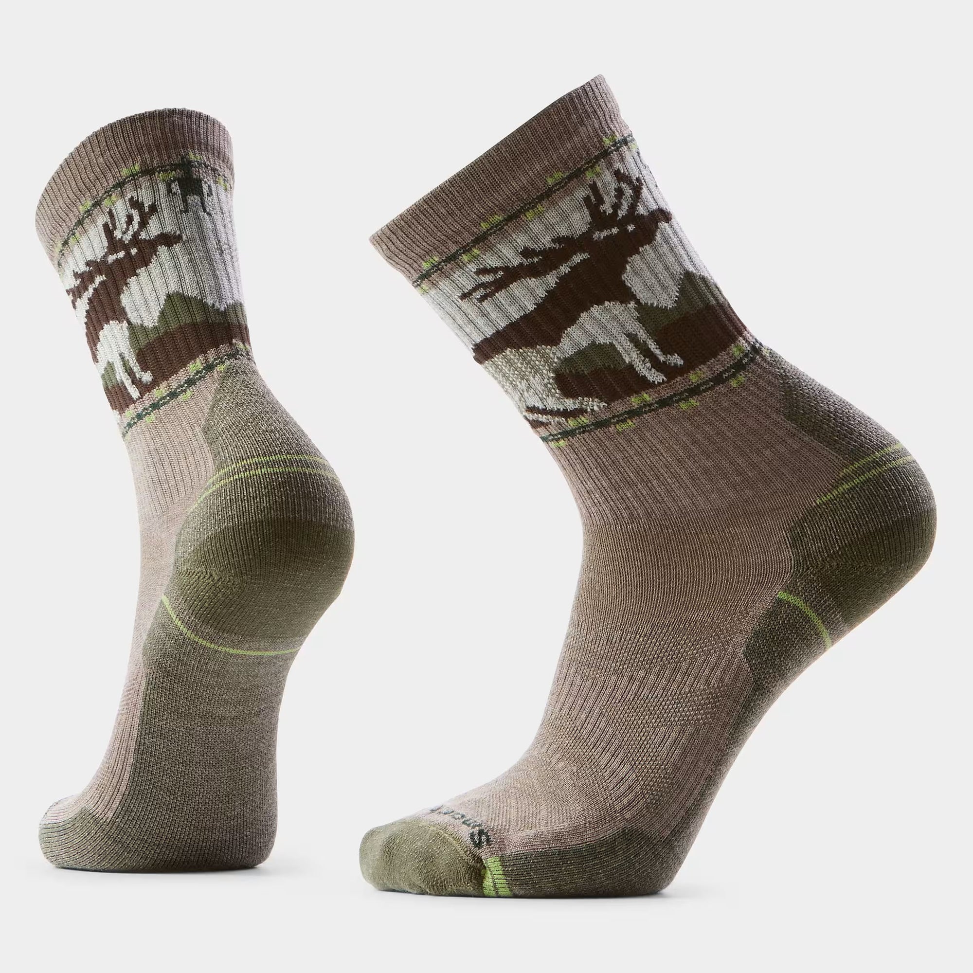 Smartwool Hike Light Cushion Crew Mountain Moose - Men's