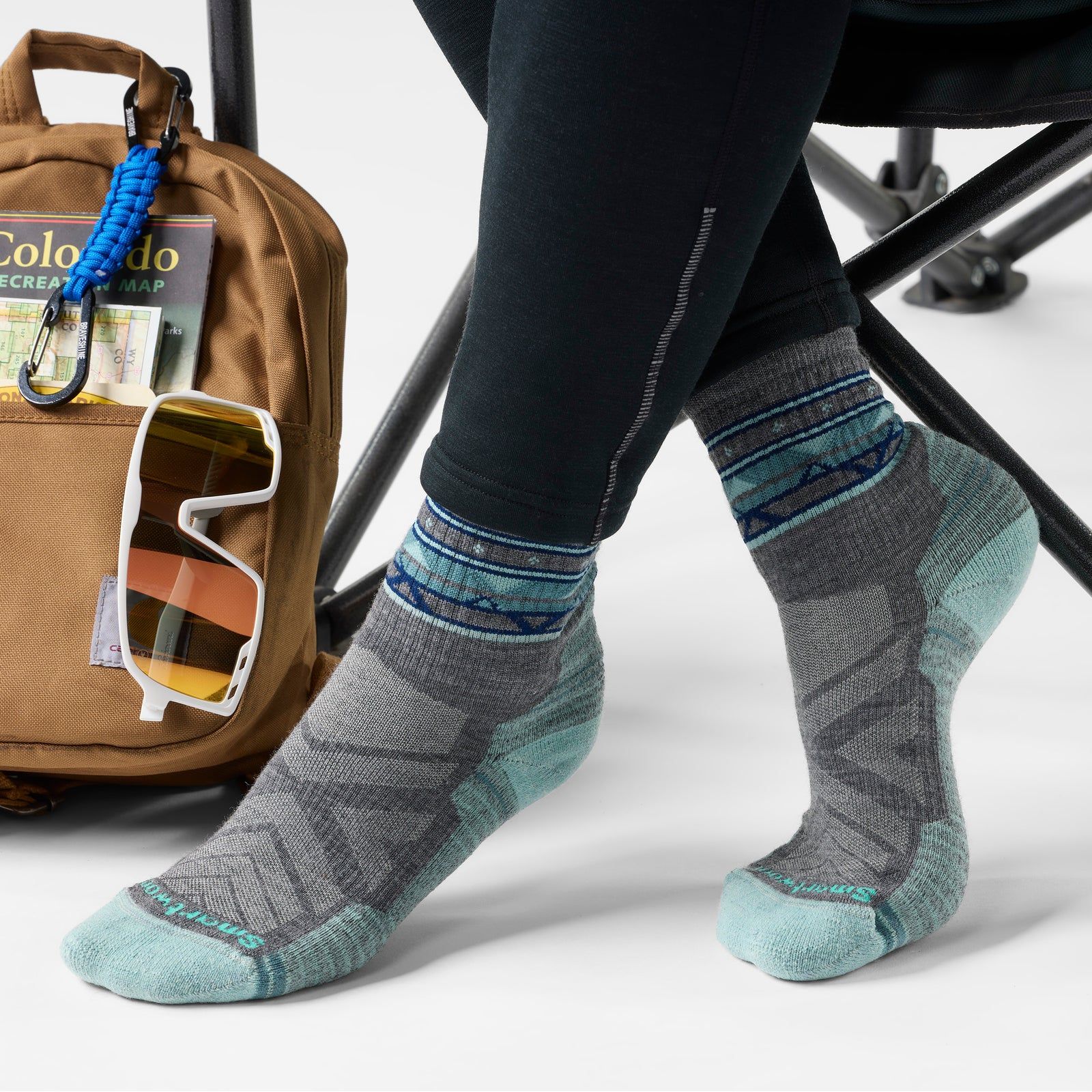 Smartwool Hike Light Cushion Mid Crew Zig Zag Valley - Women's