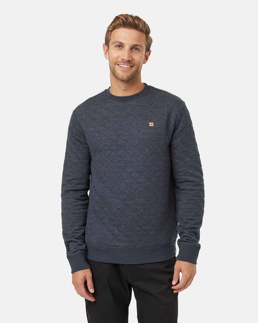 Tentree Quilted Classic Crew - Men's