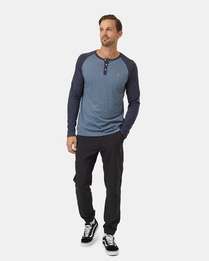 Tentree TreeBlend Classic Henley LS - Men's