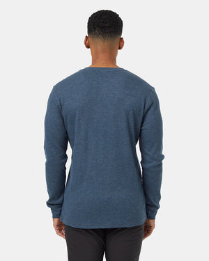 Tentree TreeWaffle Henley LS - Men's