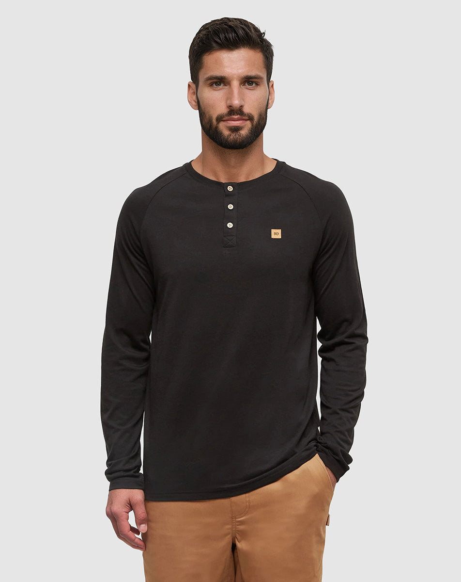 Tentree Baker Henley LS - Men's