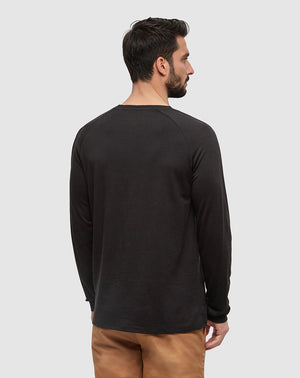 Tentree Baker Henley LS - Men's