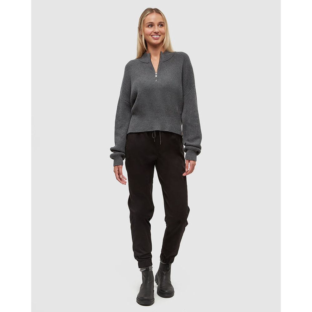 Tentree Highline 1/4 Zip Mock Neck Sweater - Women's