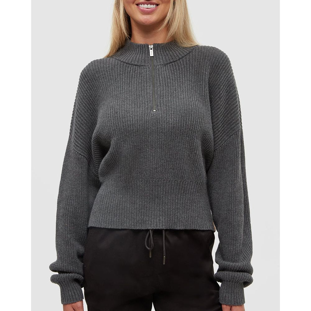Tentree Highline 1/4 Zip Mock Neck Sweater - Women's