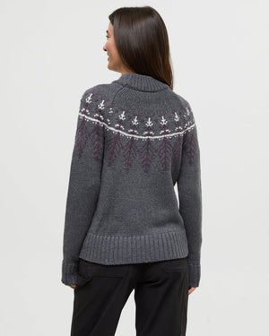 Tentree Highline Wool Intarsia Sweater - Women's